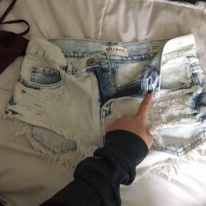 Pacsun distressed shorts